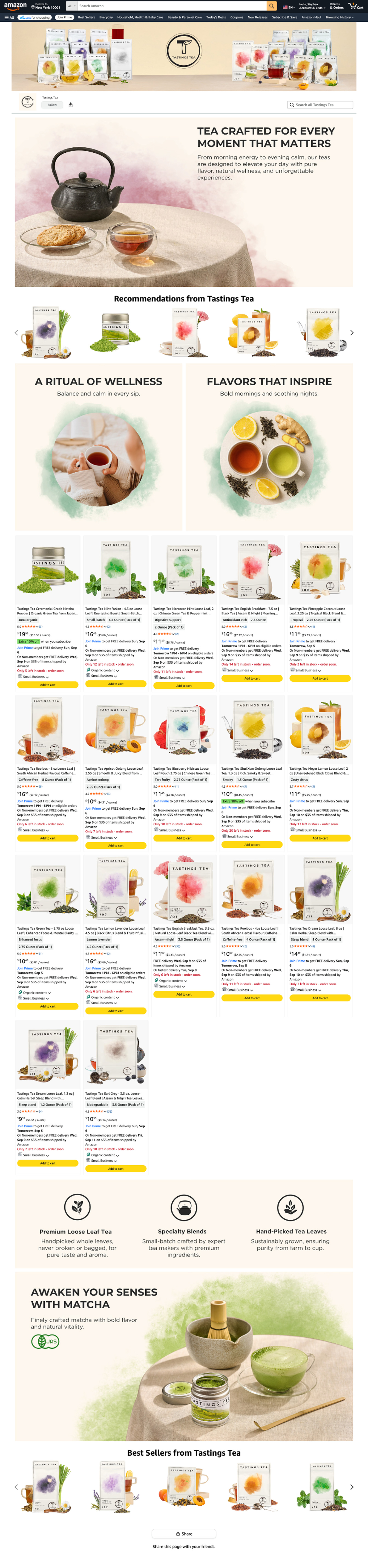 Tastings Tea