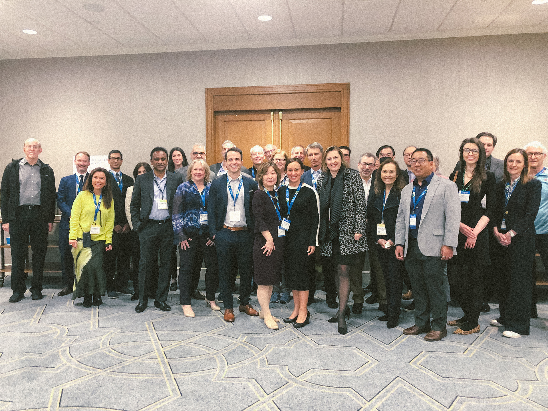 Group photo of Dermatologists in Industry members at Annual DII meeting with the AAD in 2023.