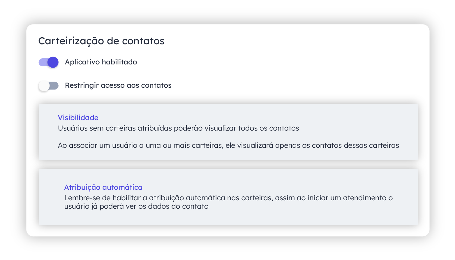 atendimento via whatsapp com carterização