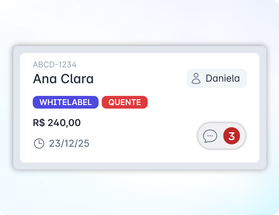 crm com conversa em destaques