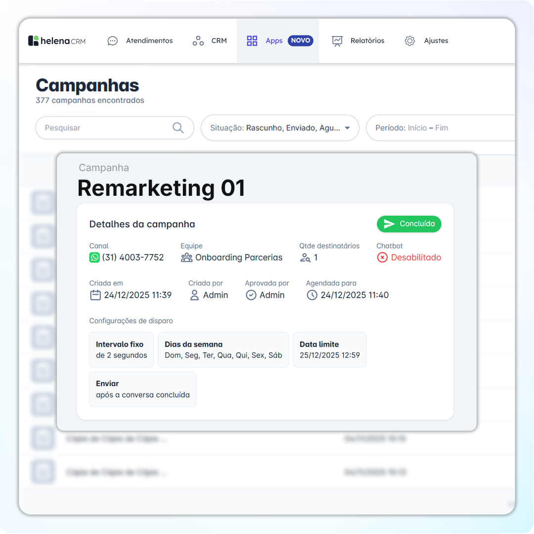 envio de mensagem por whatsapp