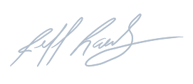Stylized blue signature reading 'Jeff Landry'.