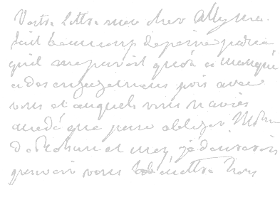 Black handwritten cursive text on white background, styled in an antique calligraphy script.
