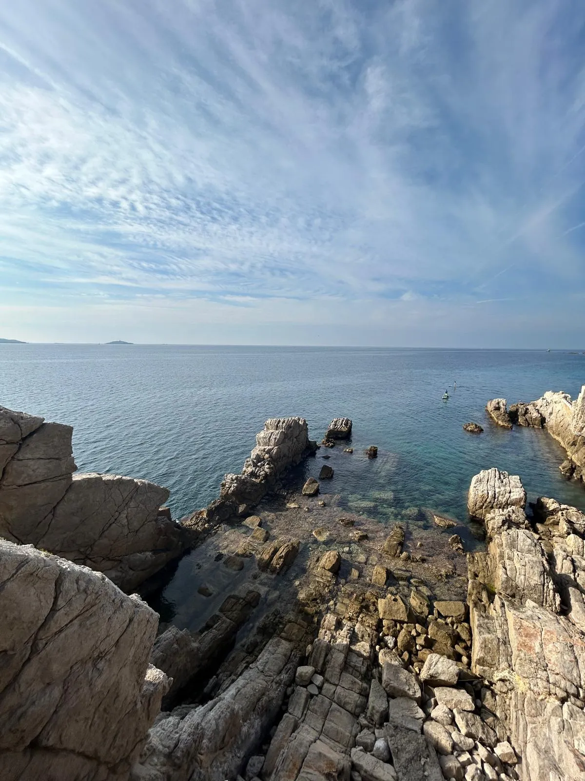 Crique privée juste à côté de l'appartement.