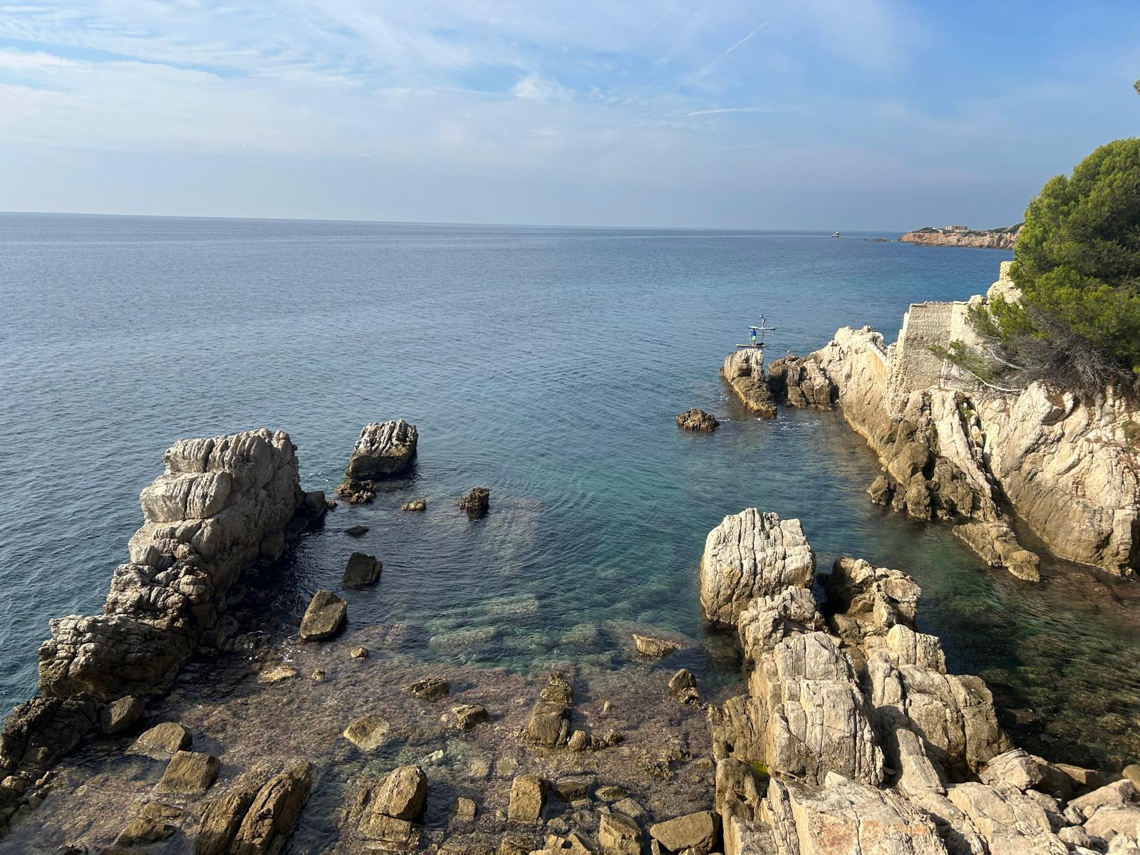 Crique privée juste à côté de l'appartement.