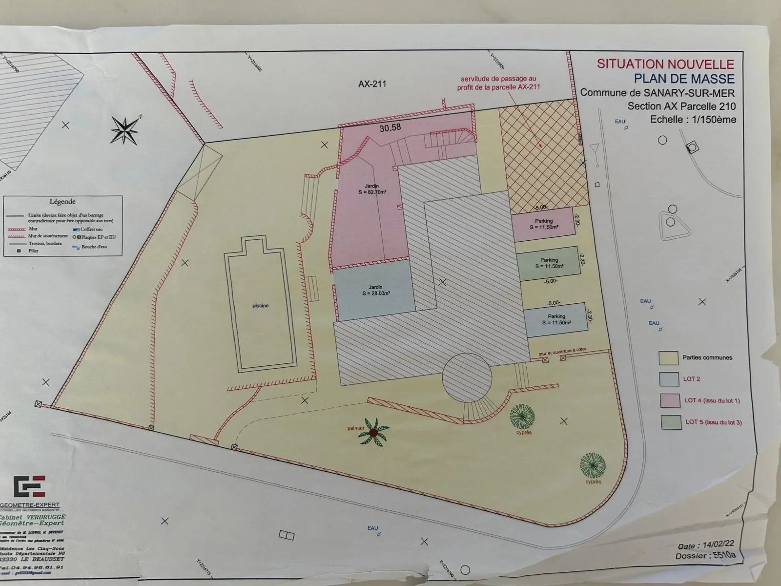 Plan de copropriété