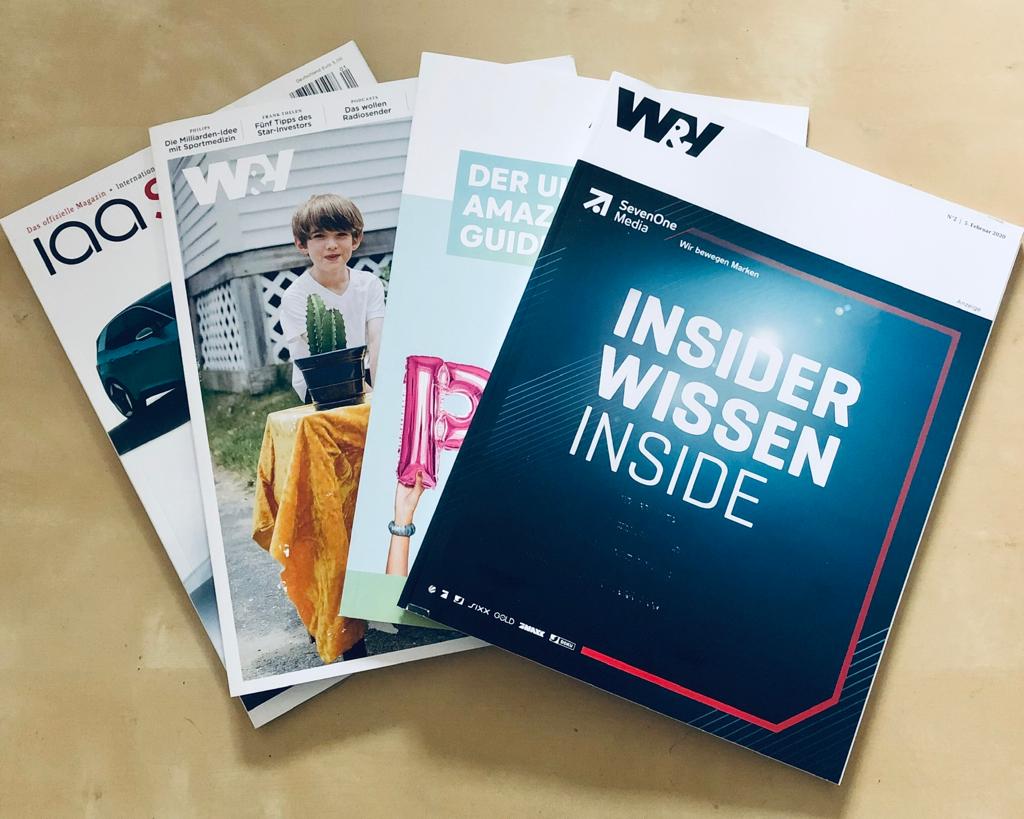 nischen finden in magazinen