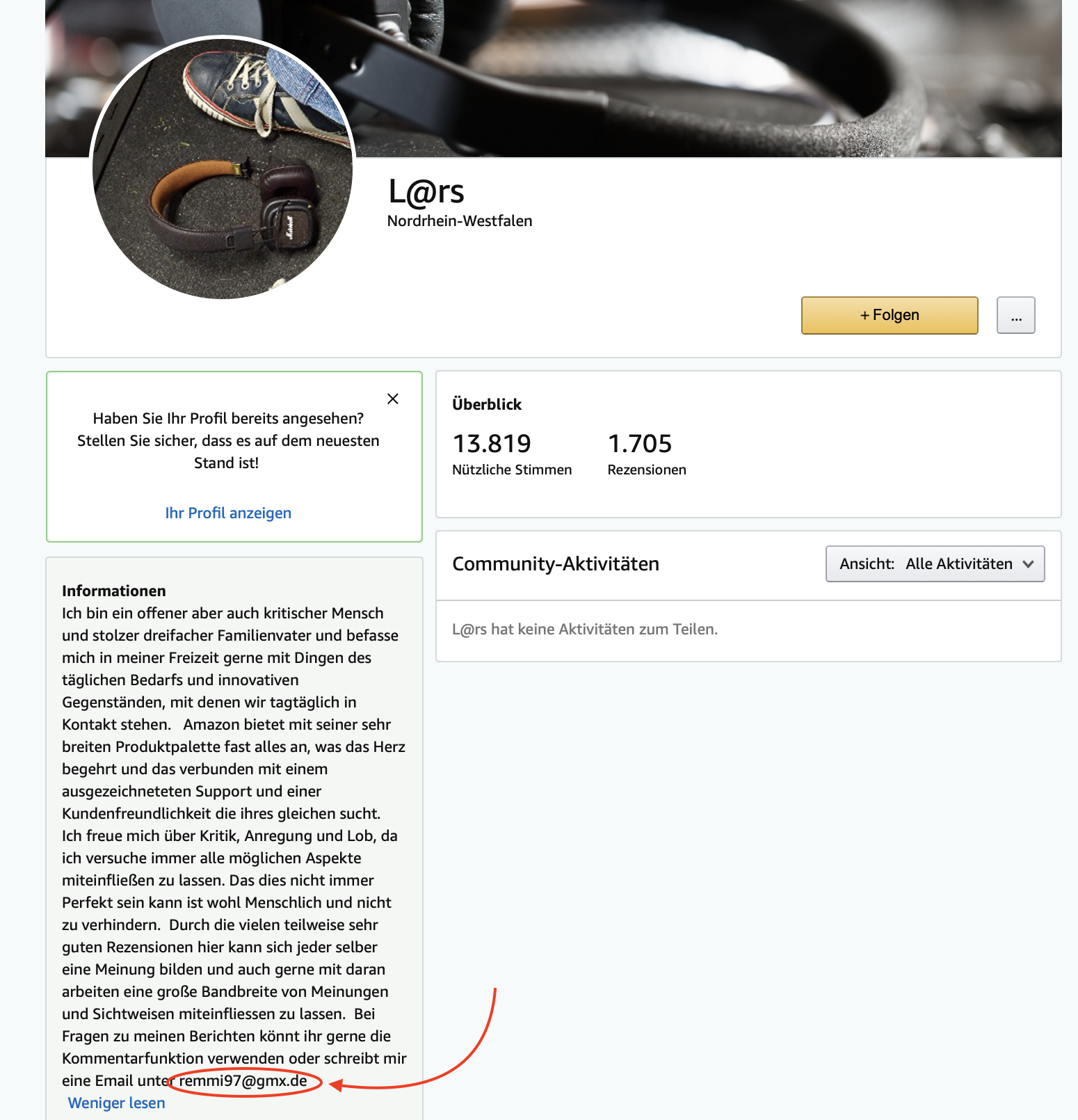 Amazon Rezensionen durch Top Rzenesenten