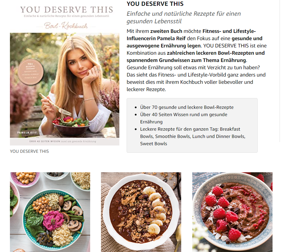 Beispiel A+ Detailseite 