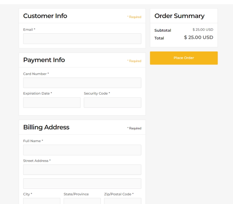 Page Screen Shot Image