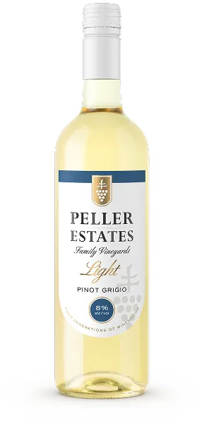 Peller Estates Pinot Grigio Light wine bottle