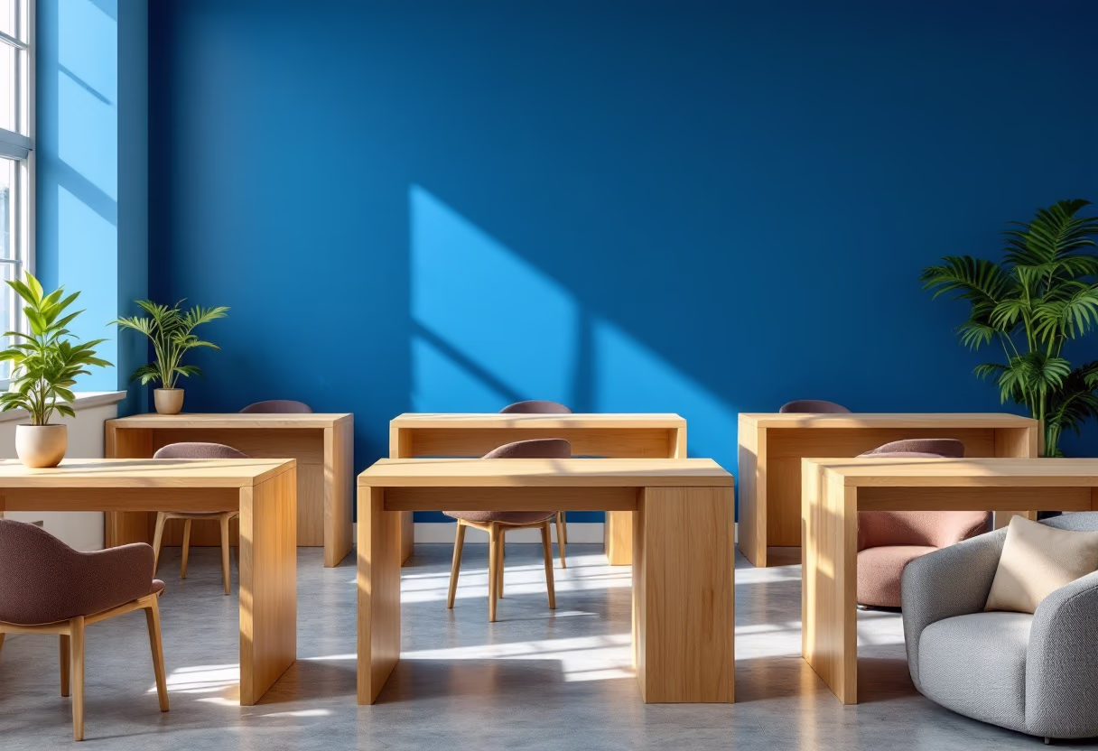 image of school reception area