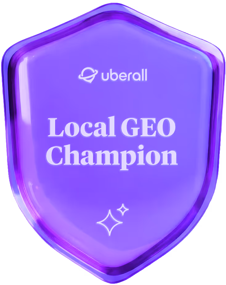AI Visibility Champion Badge