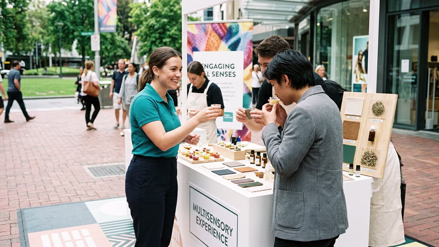 Multisensory Sampling Strategies for High-Conversion Street Activations