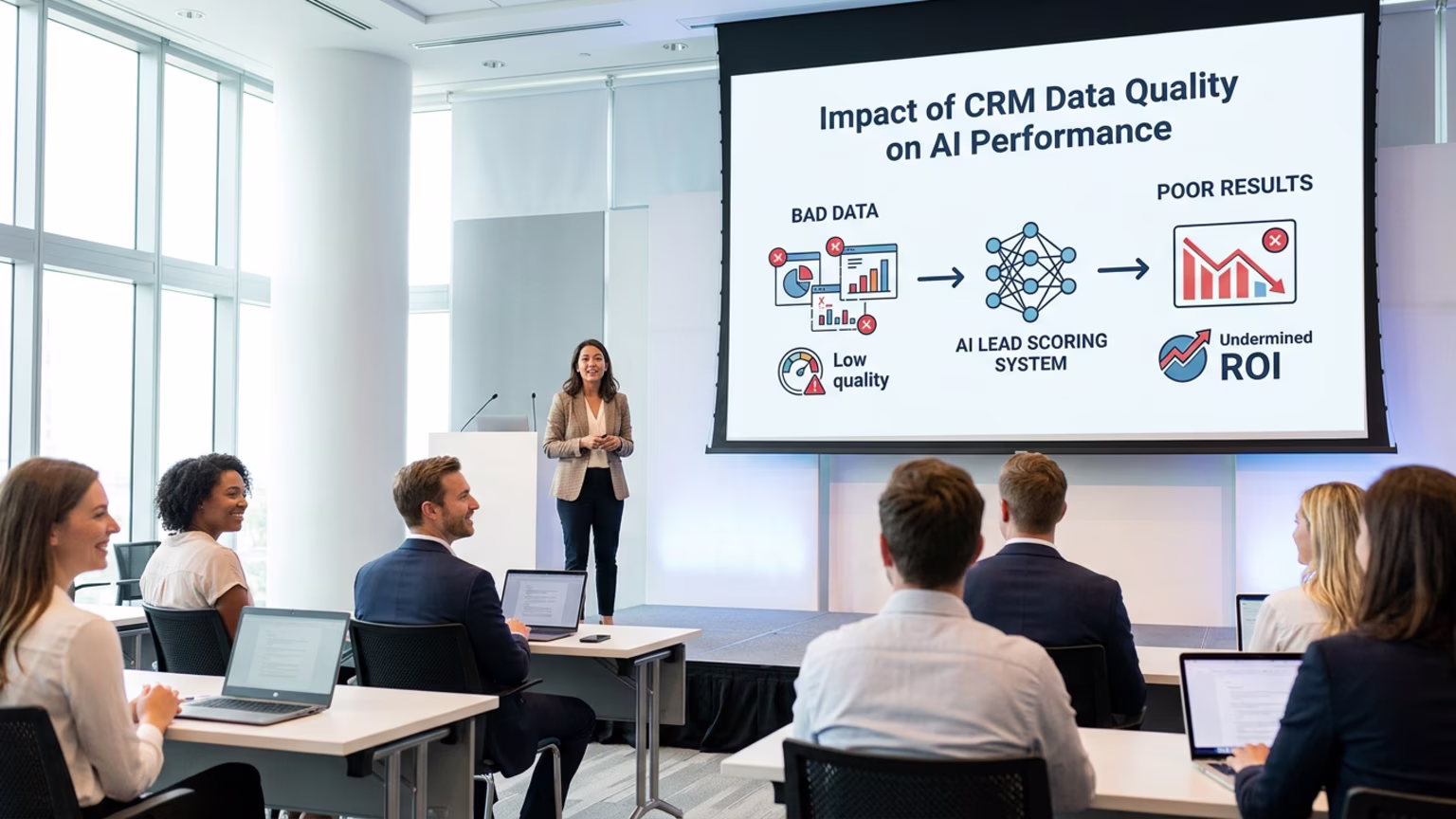 Bad CRM Data Undermines AI Lead Scoring and Marketing ROI