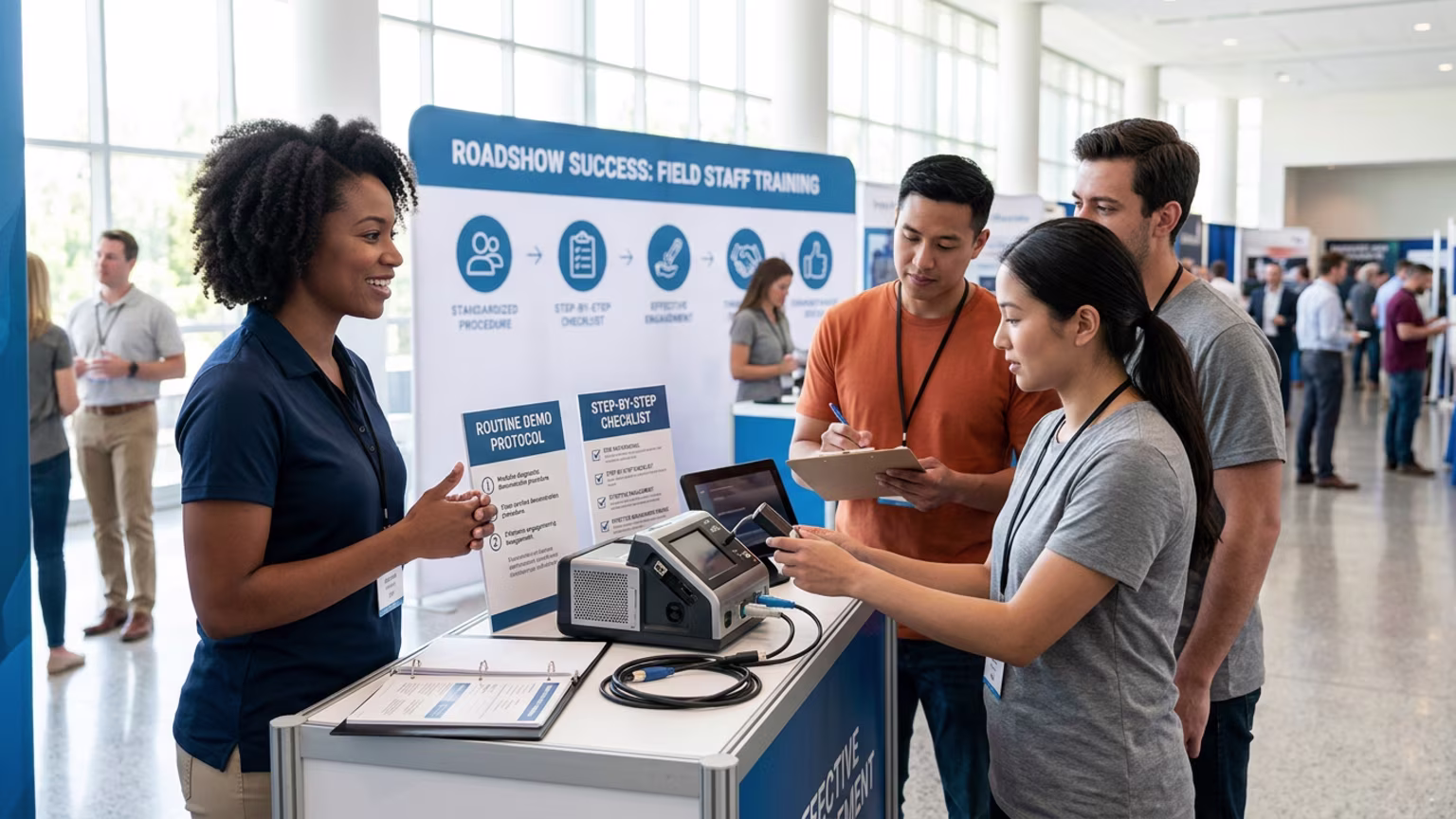 Standardizing Field Staff Training for Repeatable Demo Success in Roadshows