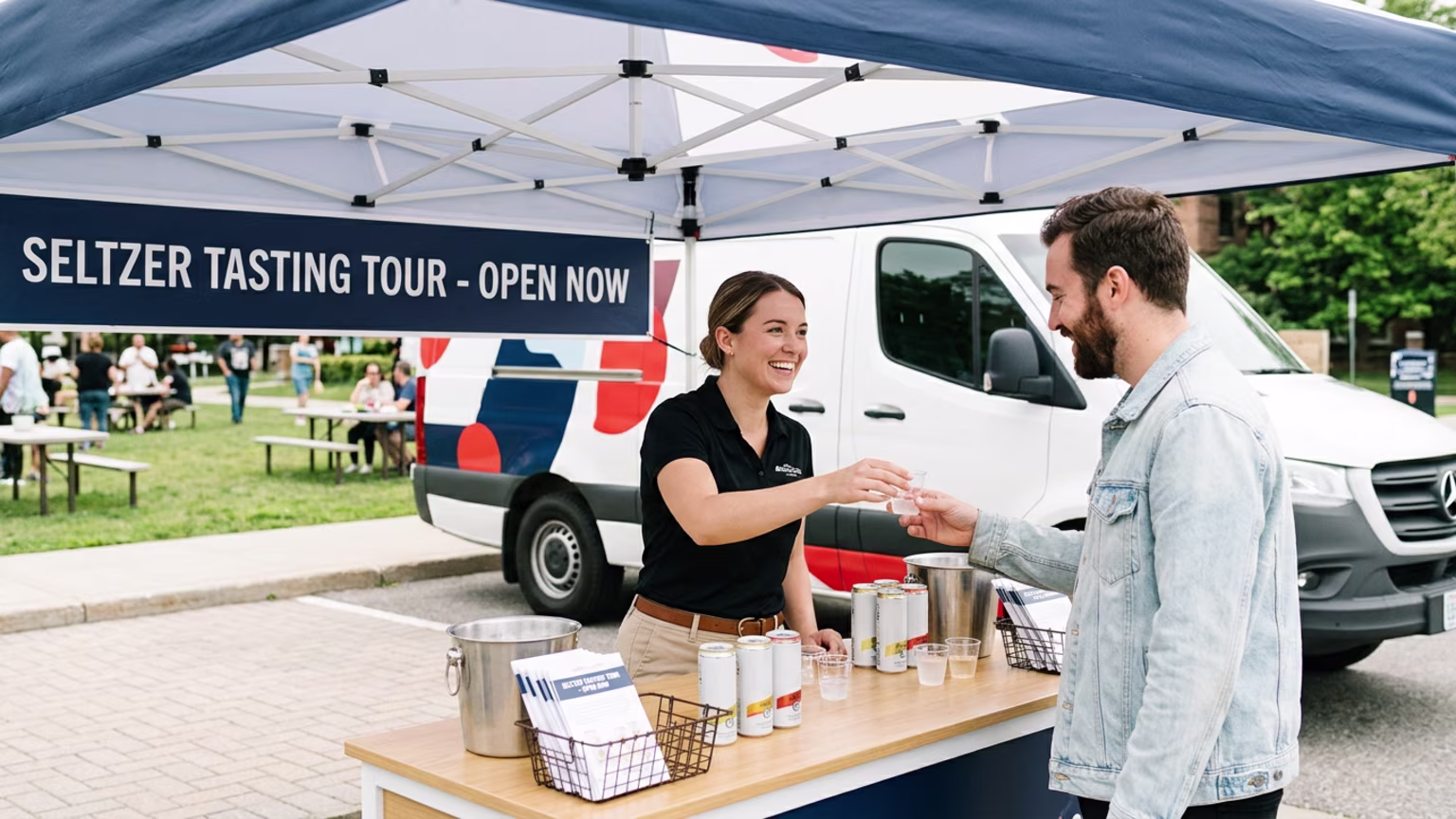 Molson Coors Mobile Tour: Turning Seltzer Sampling Into Sales