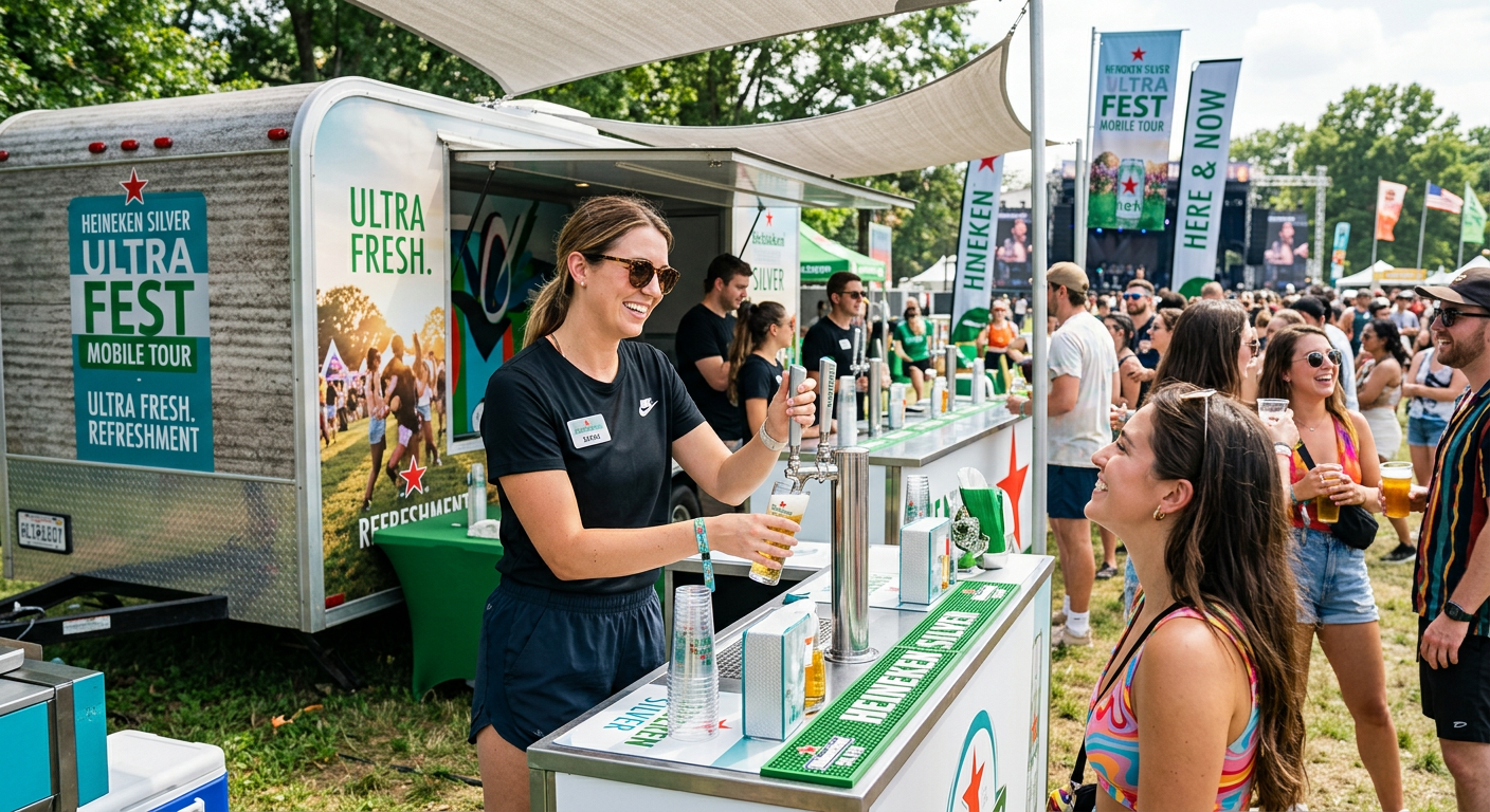 How the Heineken Silver Ultra Fest Mobile Tour Drives Real ROI at U.S. Festivals