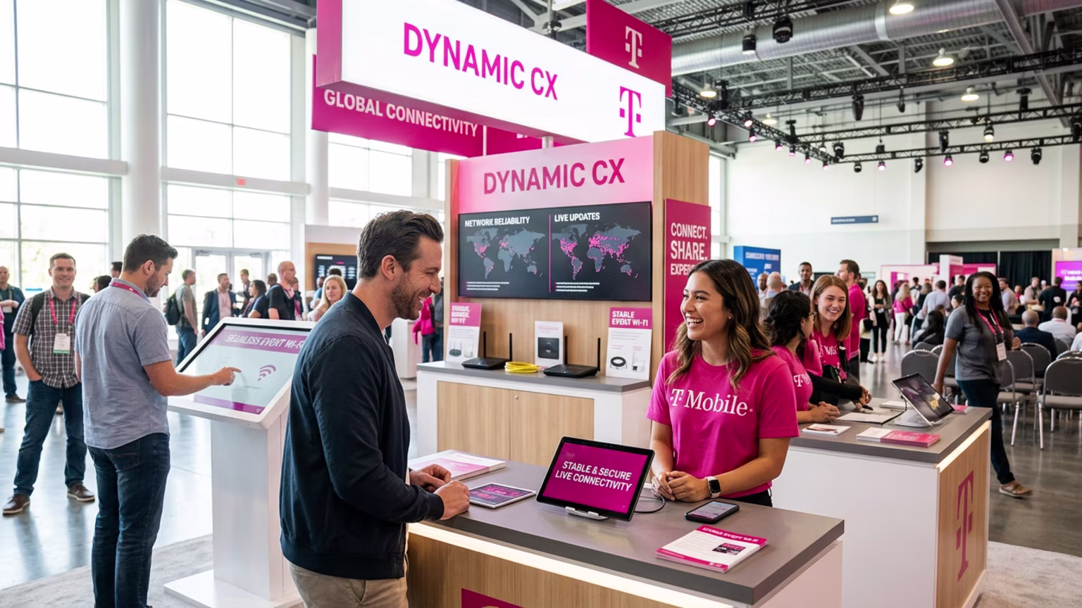 T-Mobile Dynamic CX Reshapes Live Event Connectivity