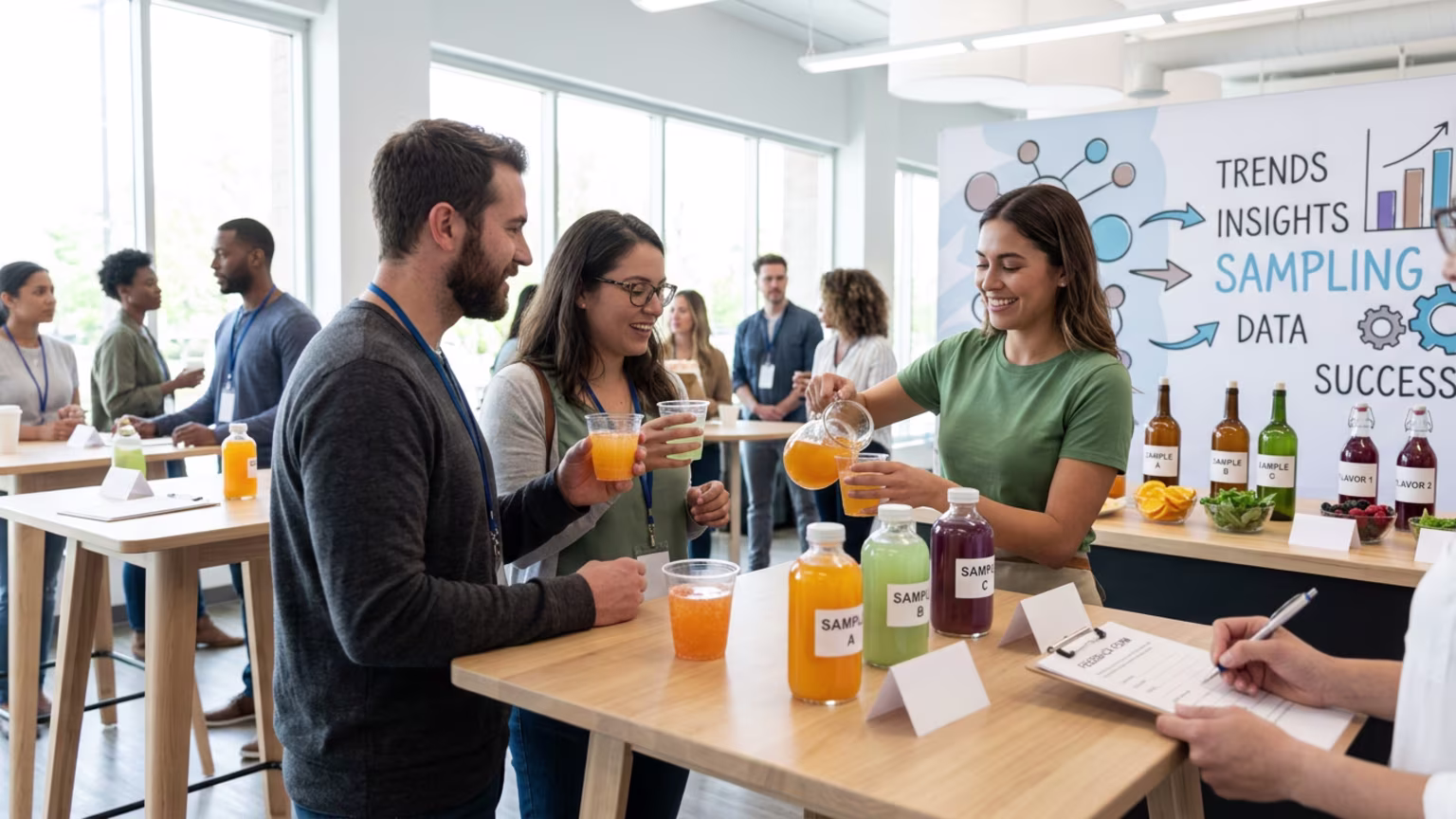 Translating BevNET Trends Into Measurable Beverage Sampling Success