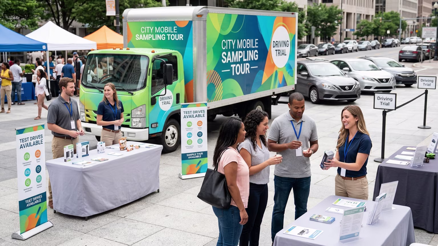 Driving Trial Through Multi City Mobile Sampling Tours