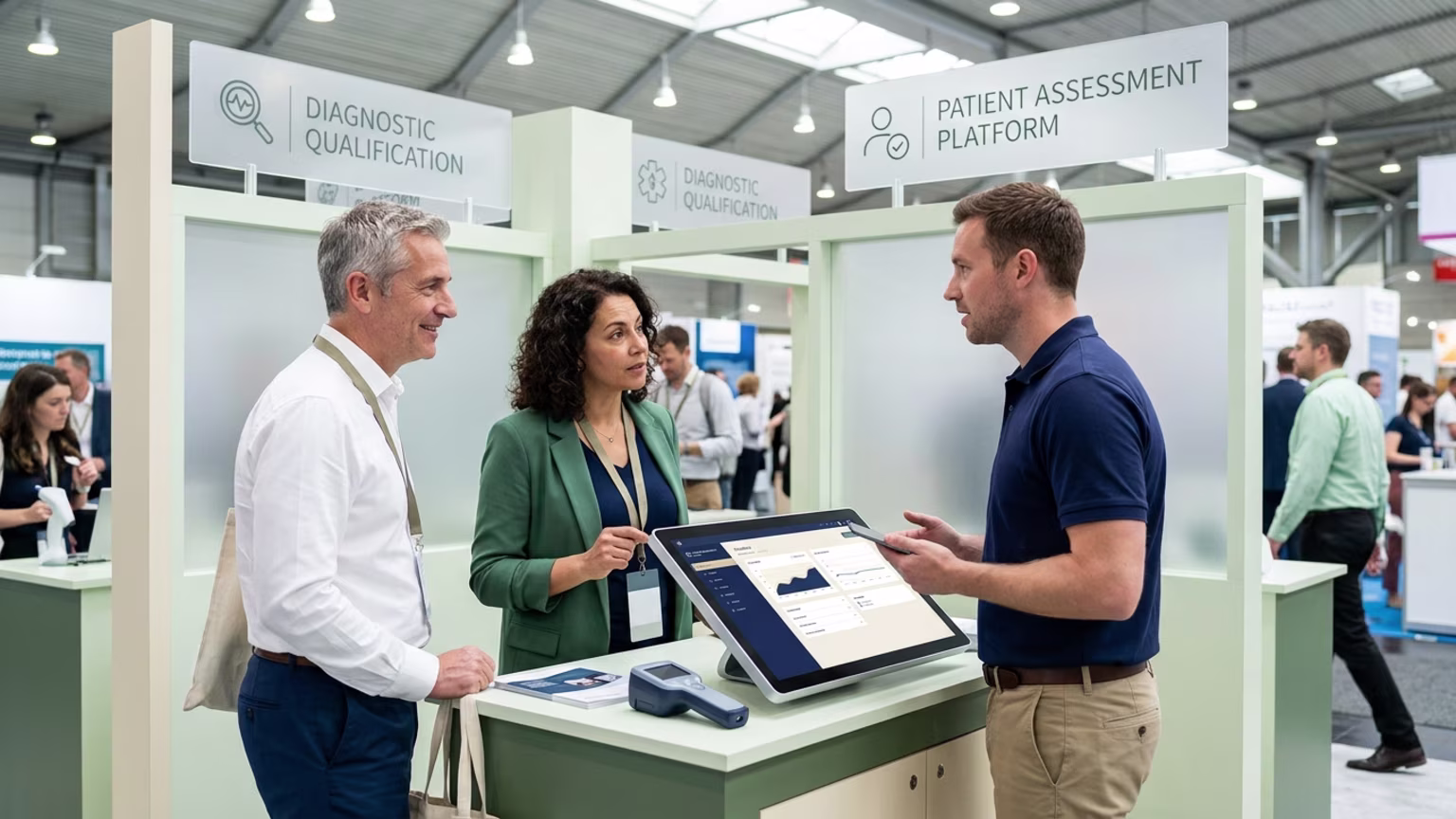 Replacing Passive Badge Scans with Diagnostic Trade Show Qualification