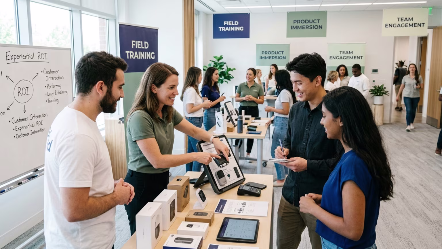 How to Design Field Team Training That Drives Experiential ROI