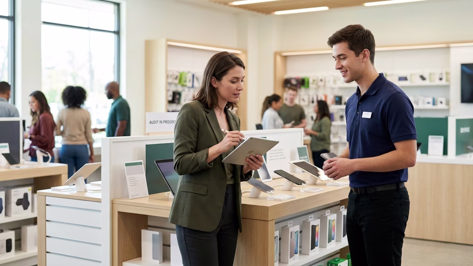 Using Visual Audits to Verify Retail Demo Compliance