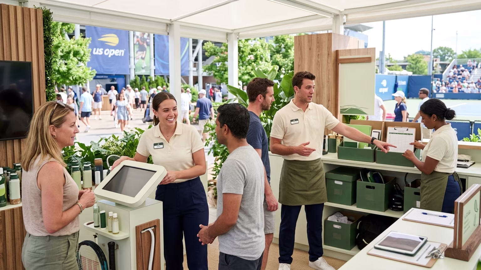 Brands Detail On-Site Operations and Staffing Approaches for Experiential Activations at the 2026 US Open