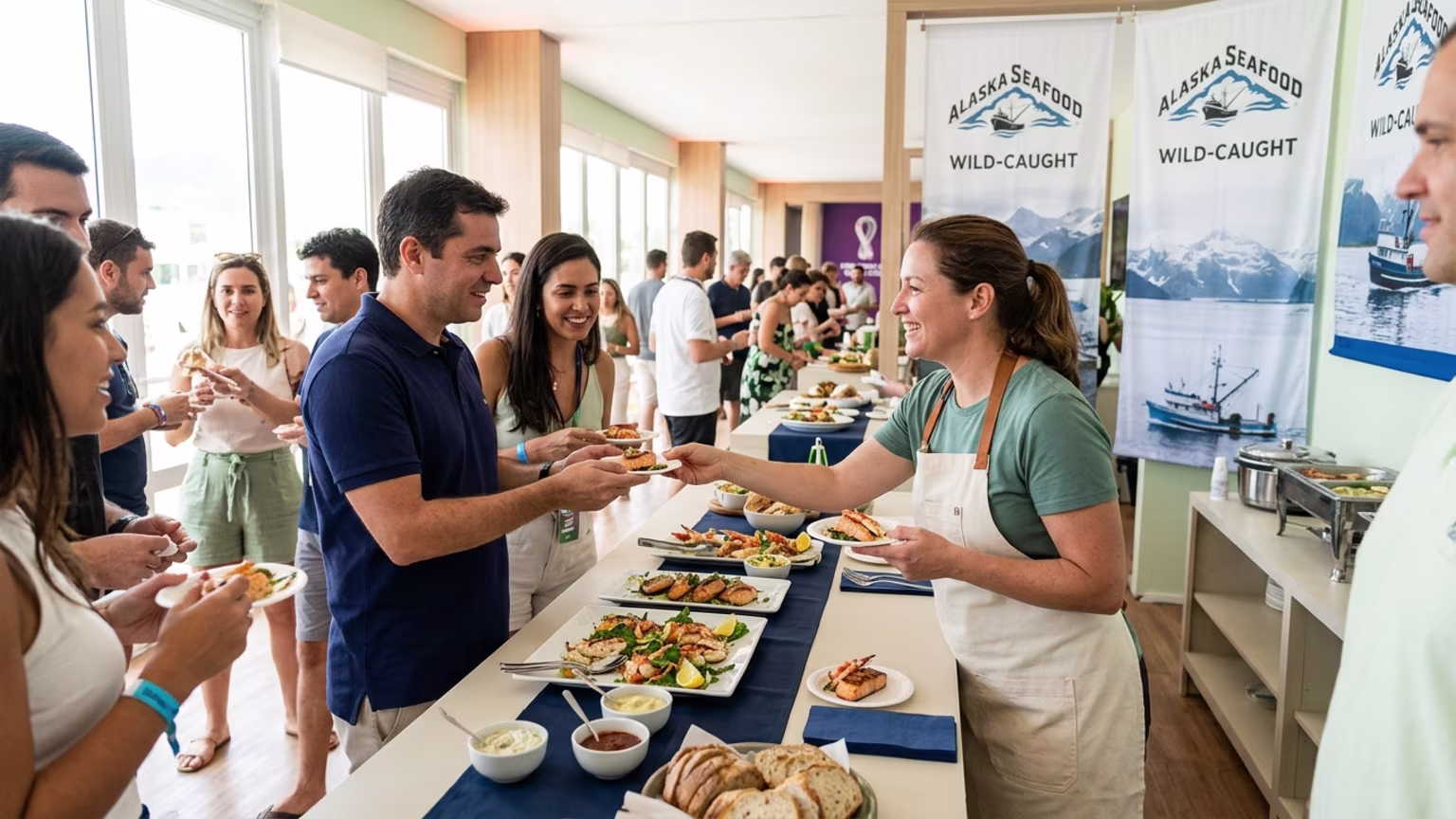Alaska Seafood Showcases Event-Based Tastings During FIFA World Cup Activation in Brazil