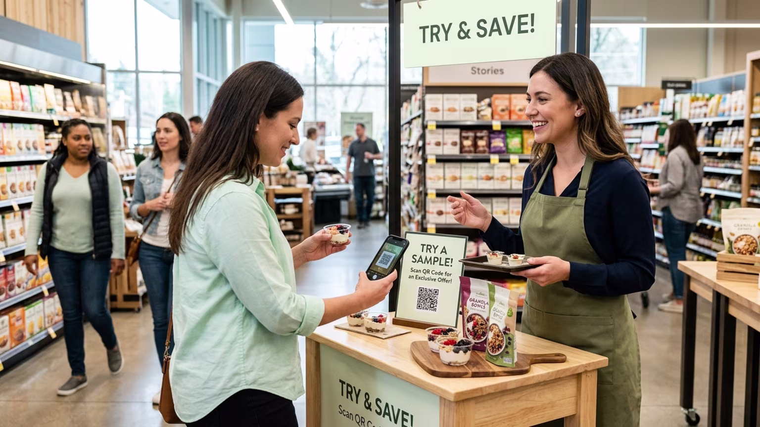 Pairing In-Store Sampling With Targeted Digital Loyalty Offers to Protect Brand Margins