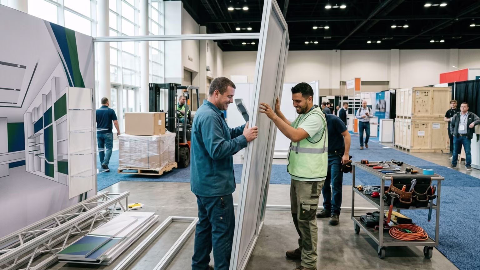 Key Operational Realities and Logistics Challenges in Building International Trade Show Booths