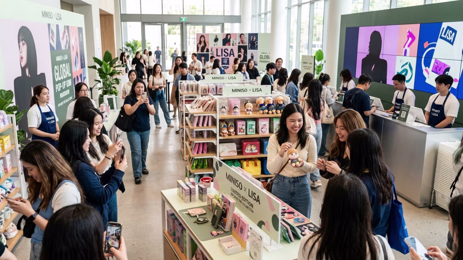 Decoding the MINISO and LISA Global Pop-Up Roadshow