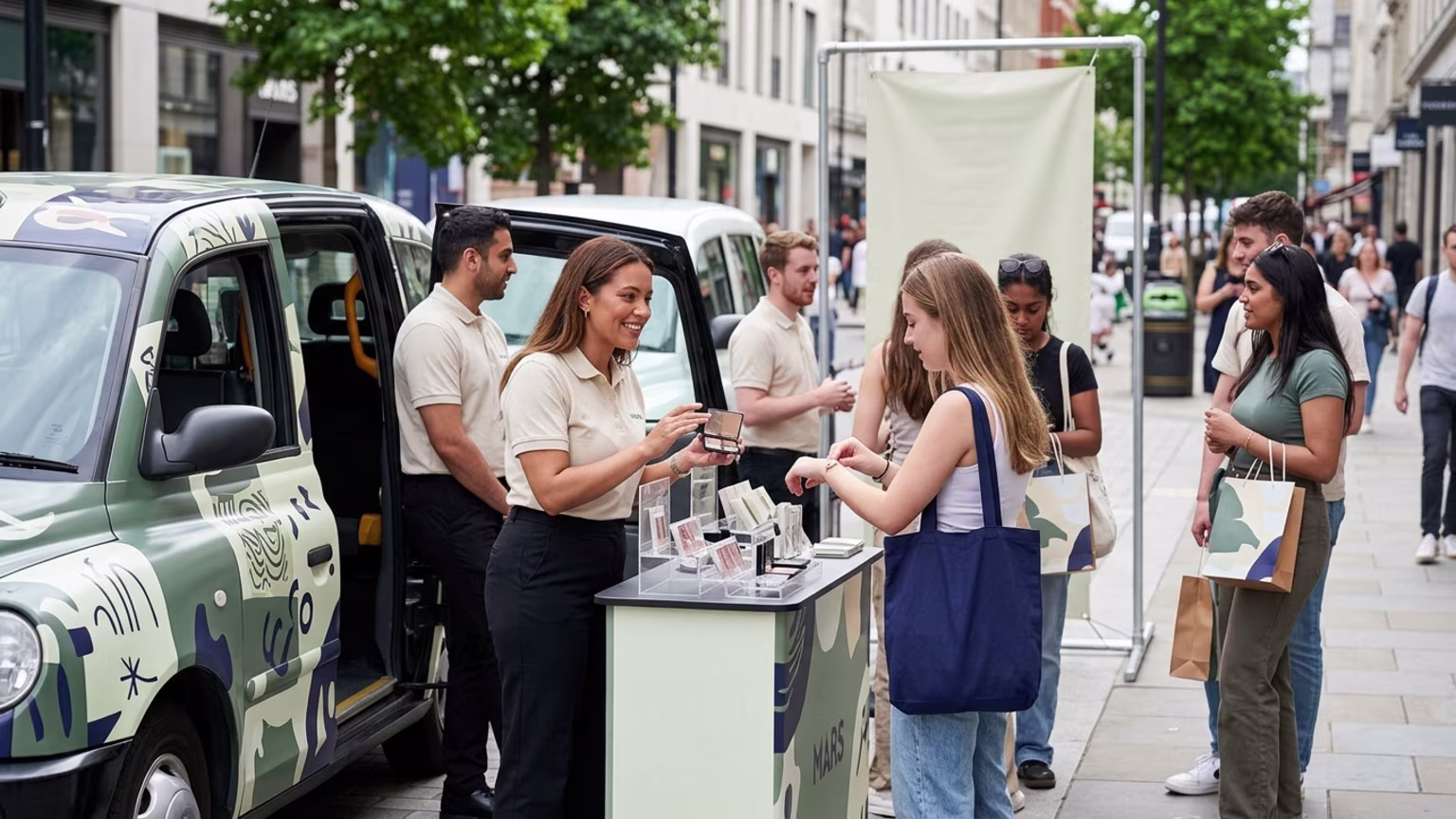 MARS Cosmetics Deploys Branded City Cab Roadshow To Deliver ‘Living the MARS Life’ Street-Level Experience