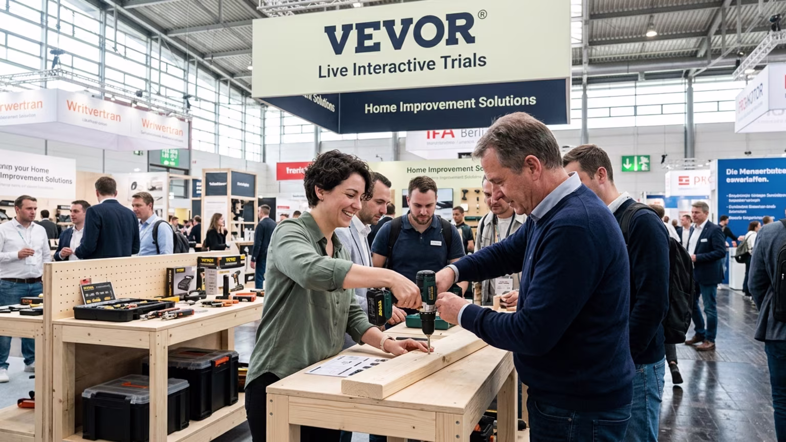 VEVOR Highlights Home Improvement Lineup Through Live Interactive Trials at IFA Berlin