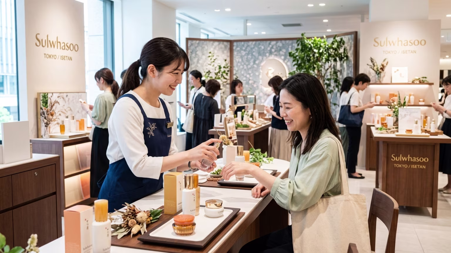 Amorepacific Expands Sulwhasoo in Tokyo With Experiential Luxury Skincare Pop-Up at Isetan