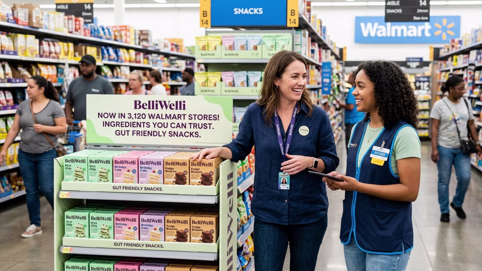 BelliWelli Expands Walmart Endcap Footprint to 3,120 Stores Through Charm Collaboration