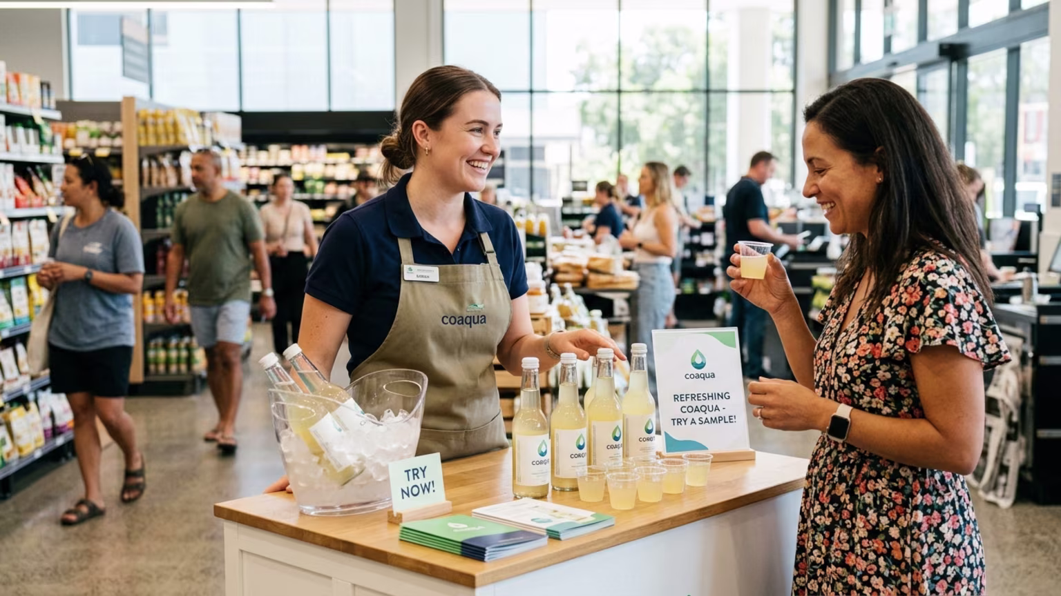 Why Coaqua Brought Retail Sampling In-House to Double Demo Volume