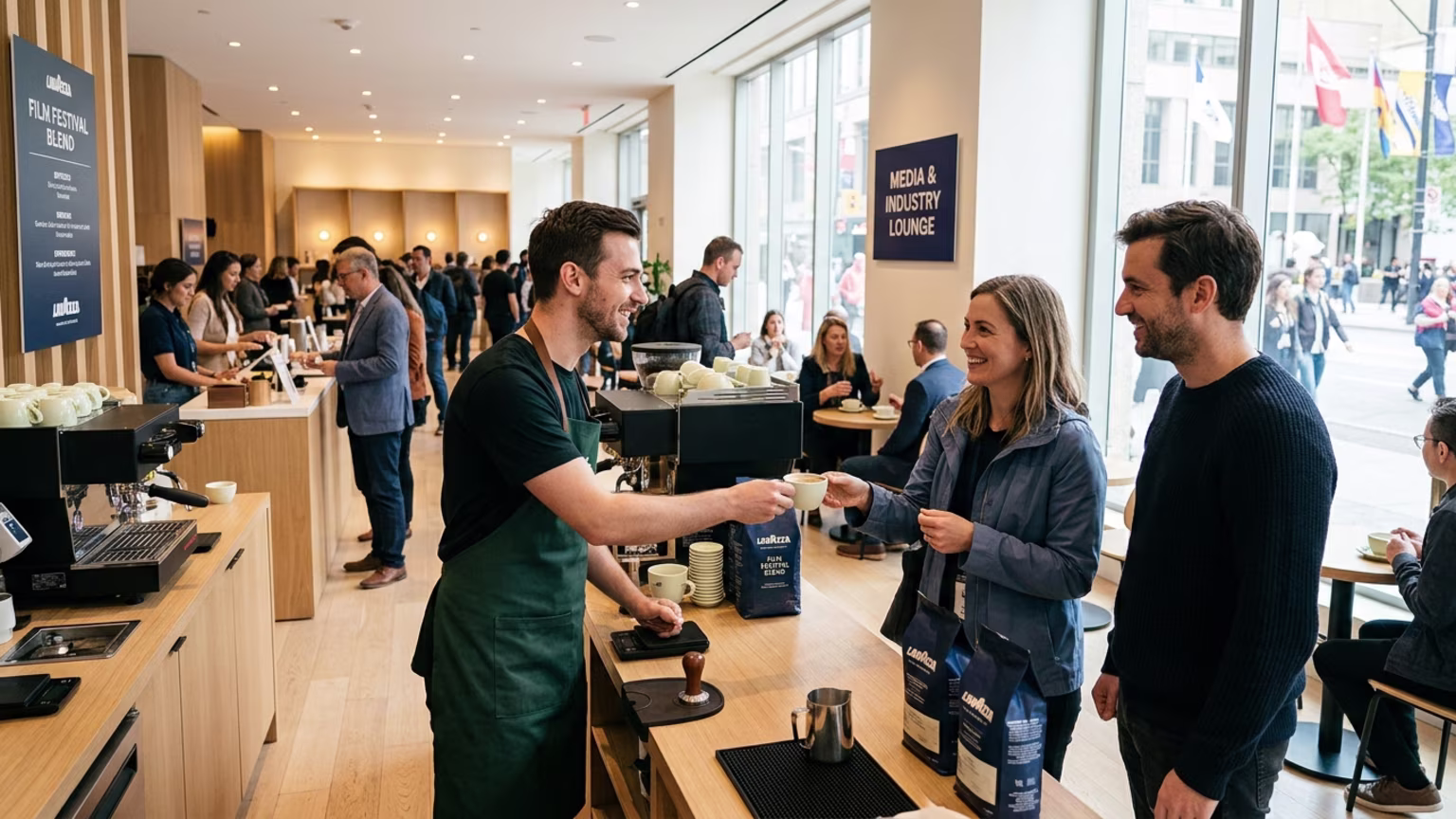 Lavazza’s TIFF Strategy: Balancing Hospitality, Sampling, and Pipeline