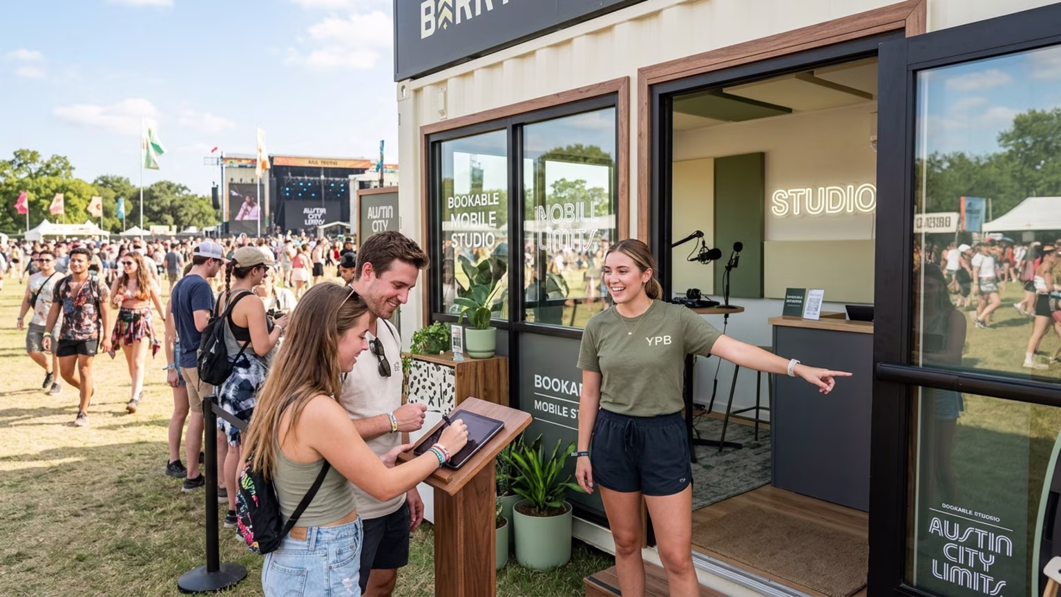 Barry's and YPB Bring a Bookable Mobile Studio to Austin City Limits
