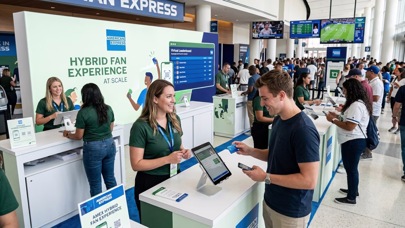 How American Express Operates Hybrid Fan Experiences at Scale