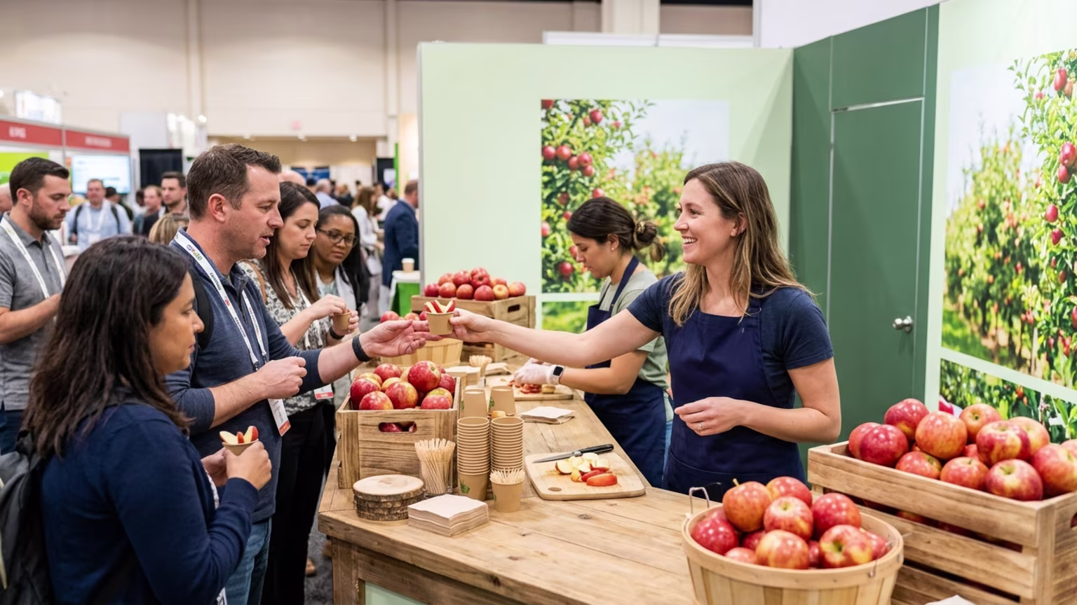 How SnapDragon Apples Pair Retail Growth Push With Trade-Show Sampling