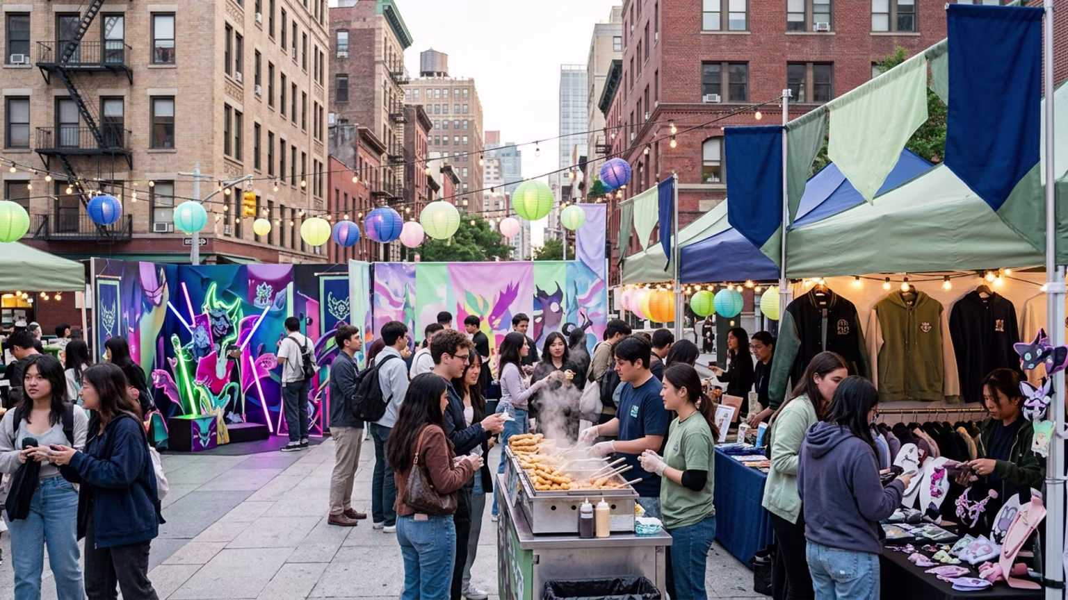 Netflix and Walmart Bring a KPop Demon Hunters Night Market to New York City