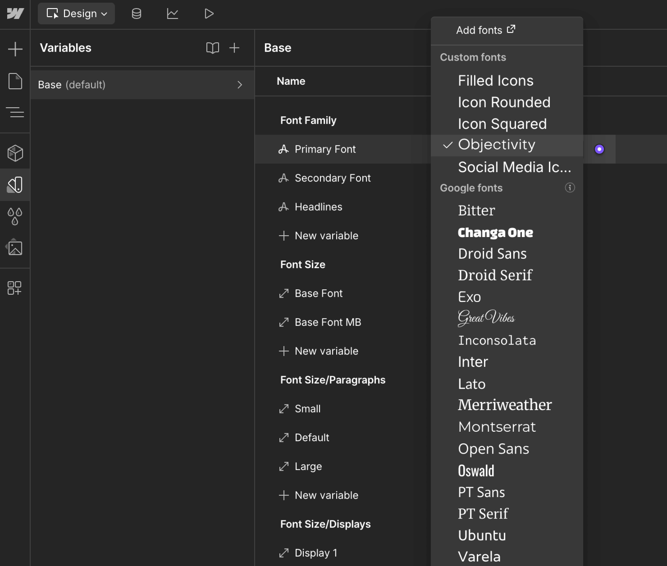 Typography - Gummie Webflow Template