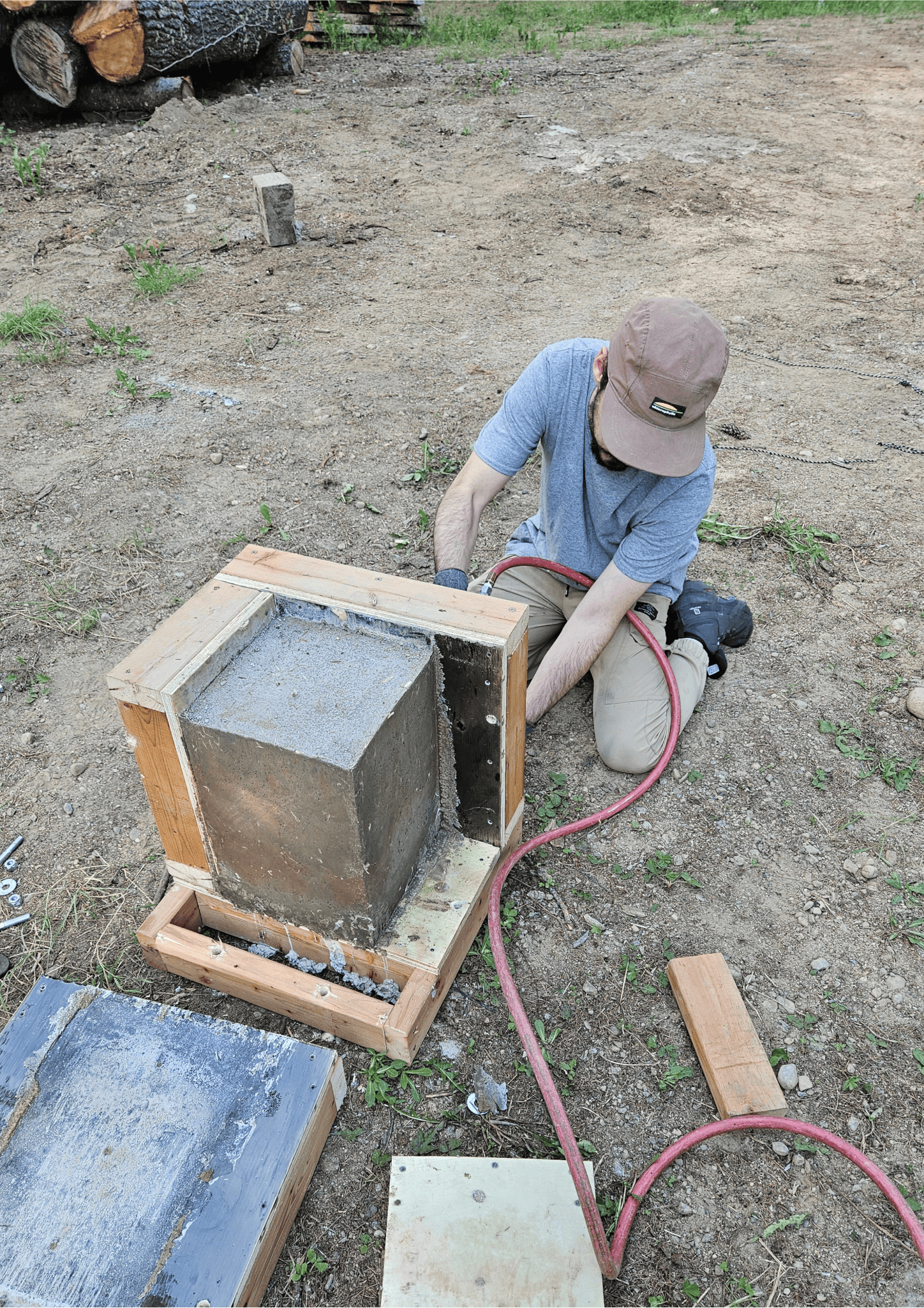 image of ongoing project (for a general contractor)