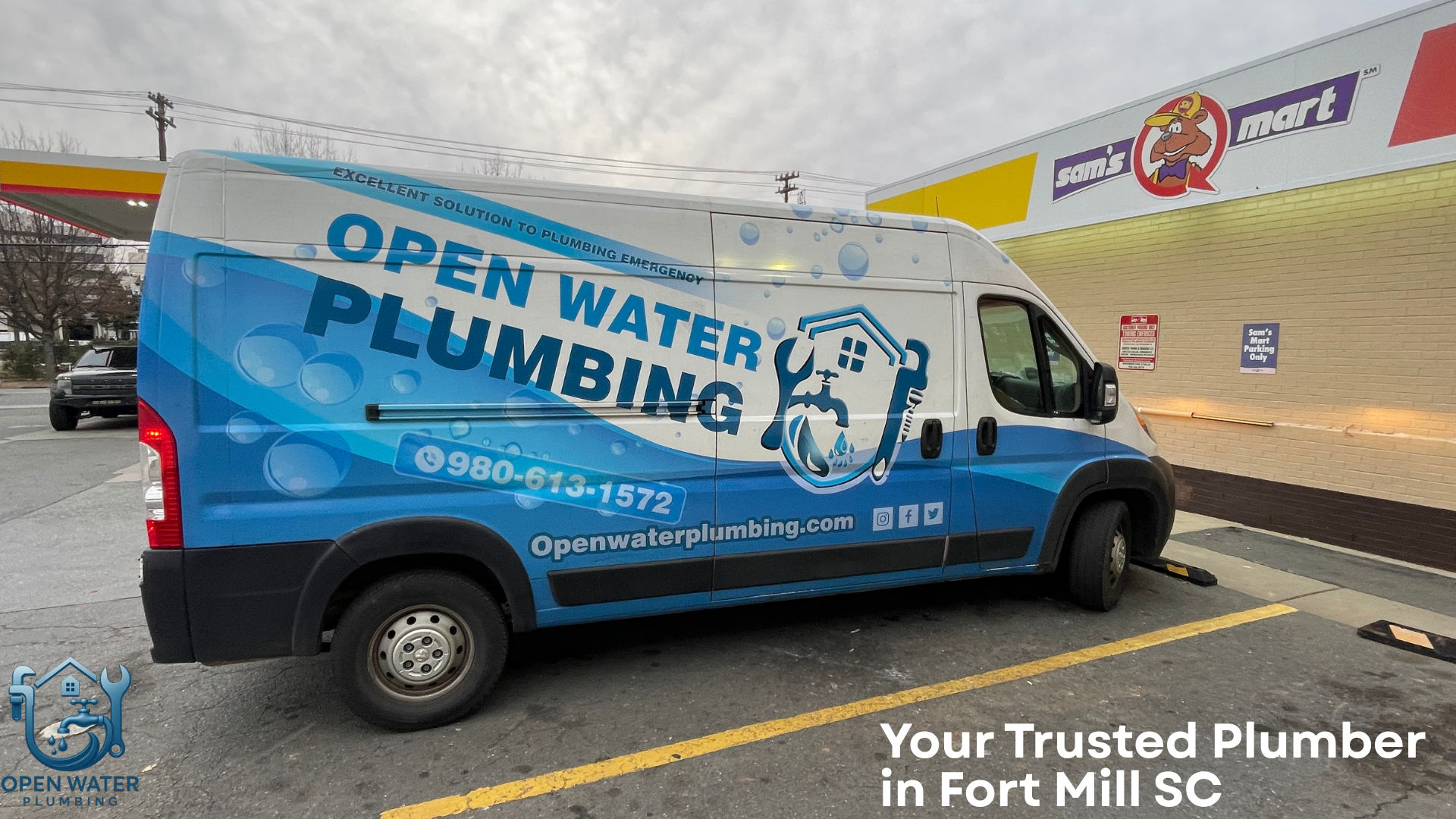 open water plumbing van in fort mill