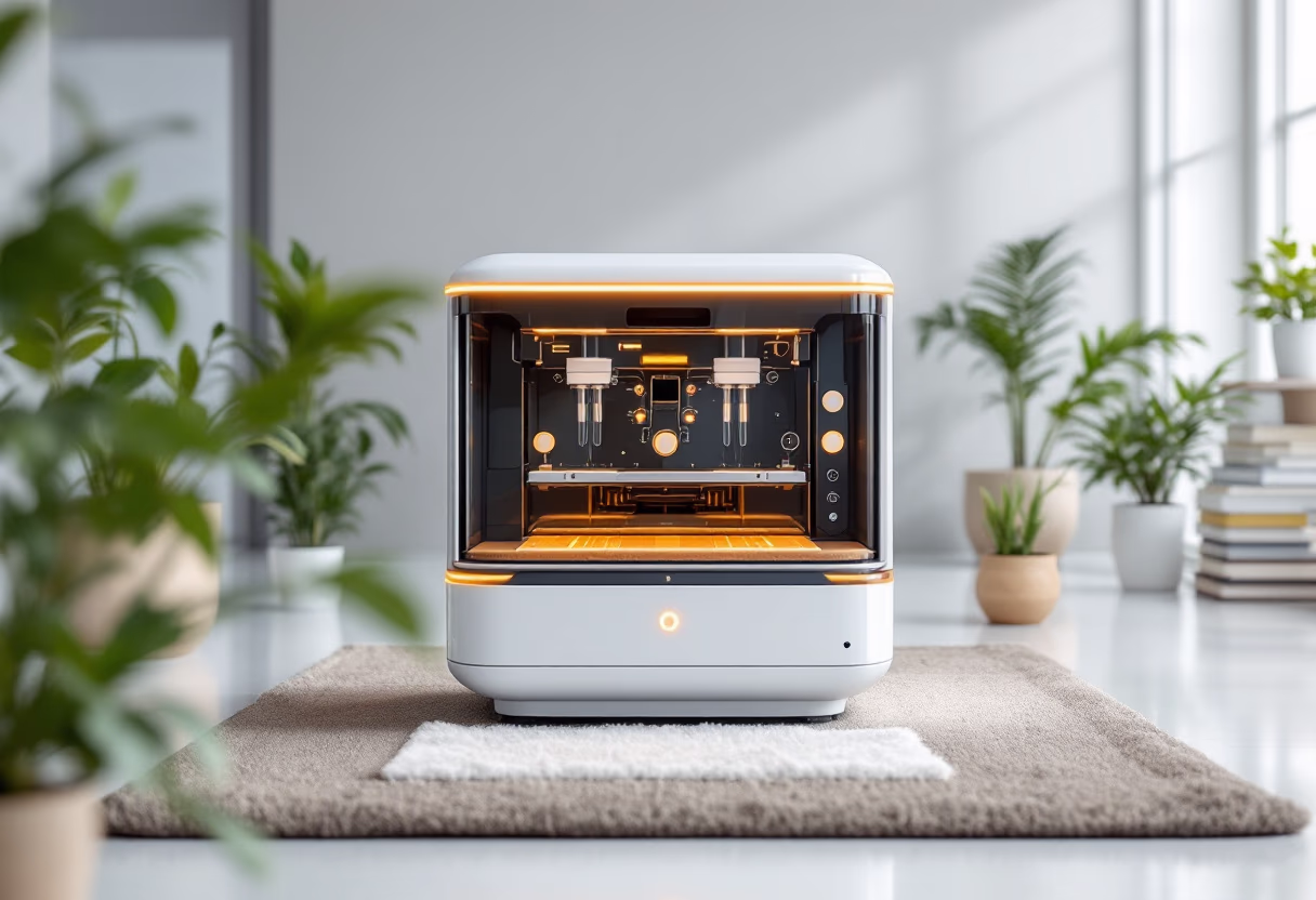image of autonomous ai biotech kit in a clean room setting