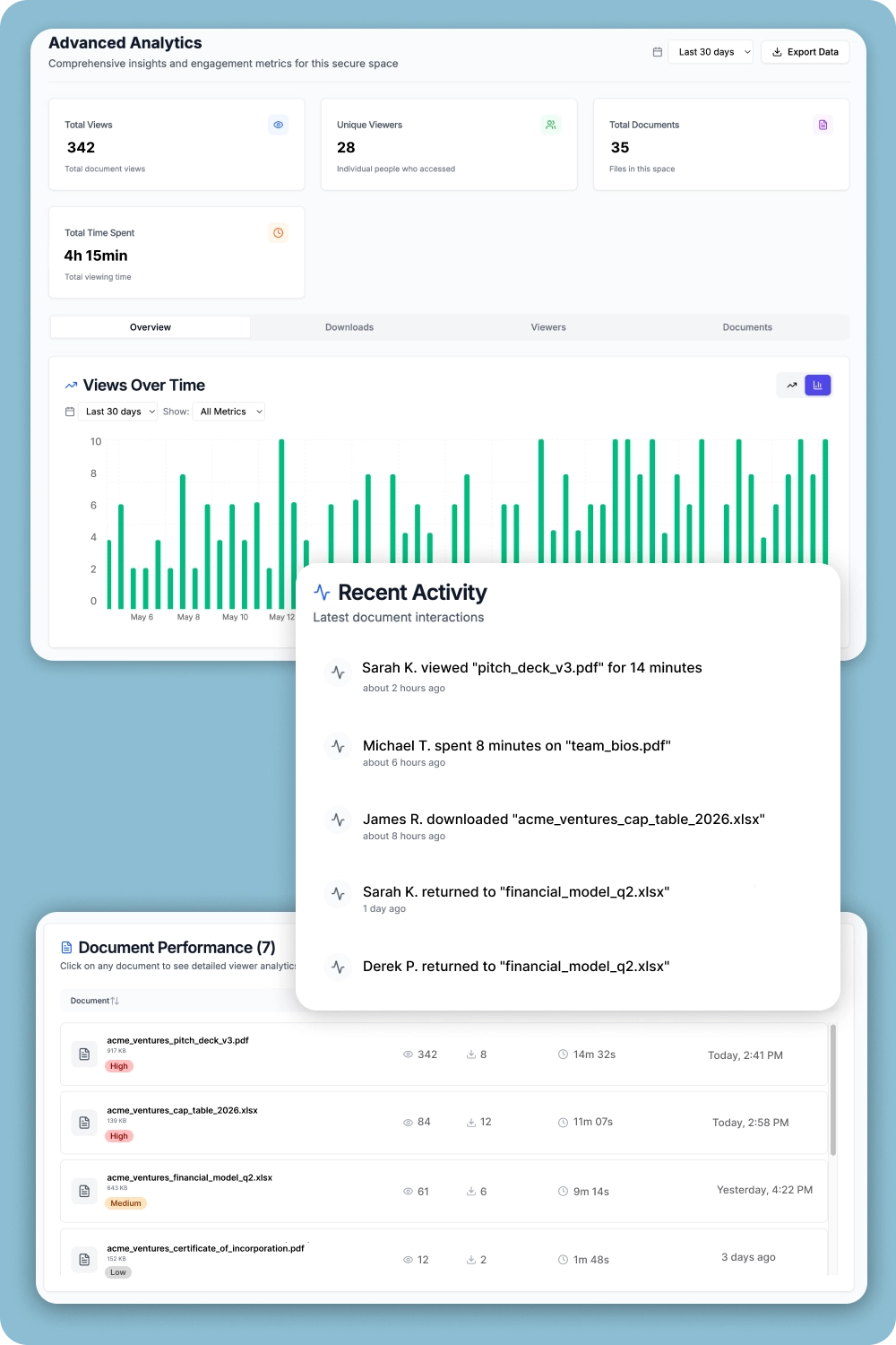 interface image of employee interacting with hr software