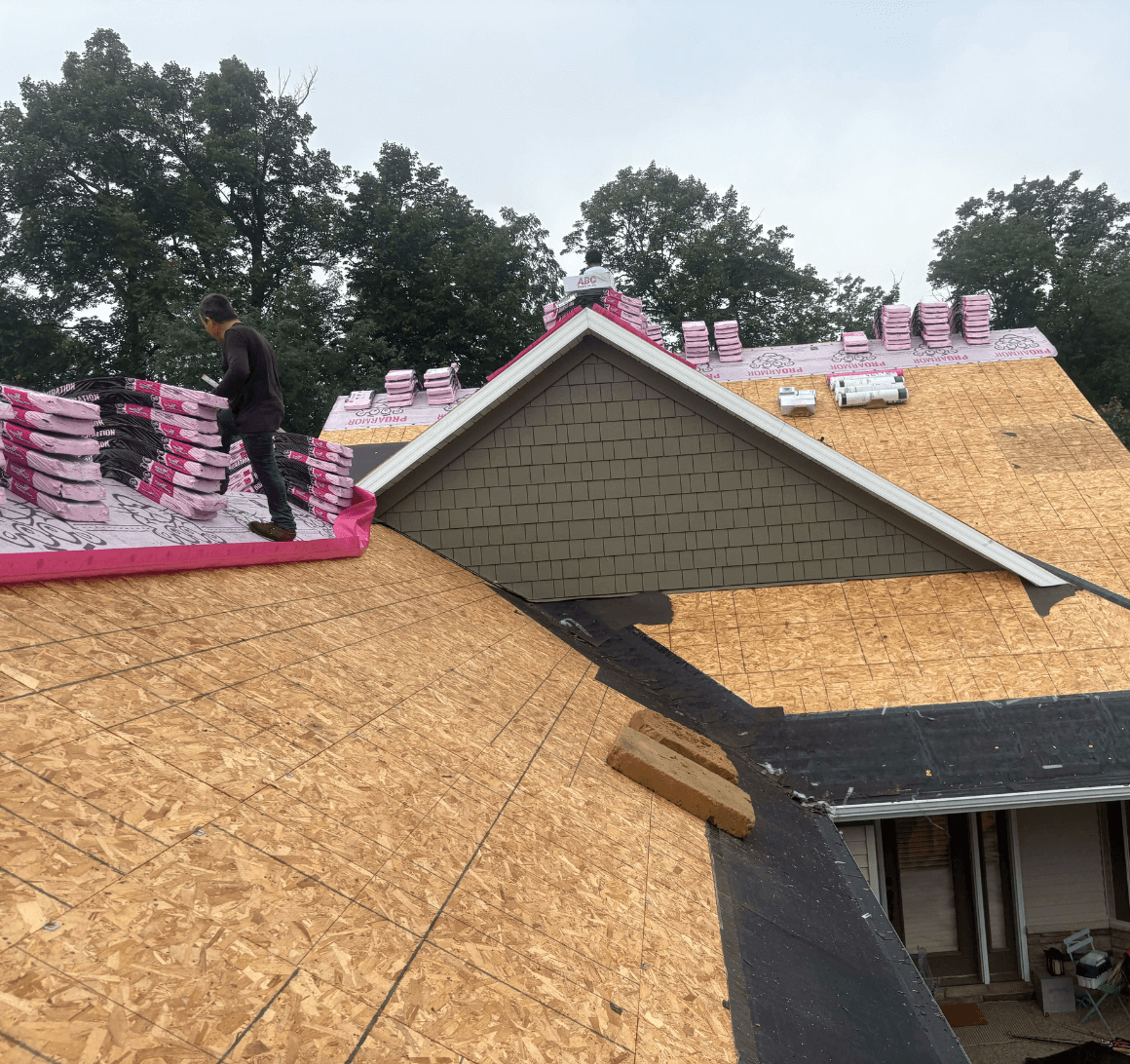 Roof repair & replacement process