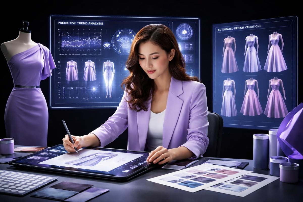 AI fashion design process